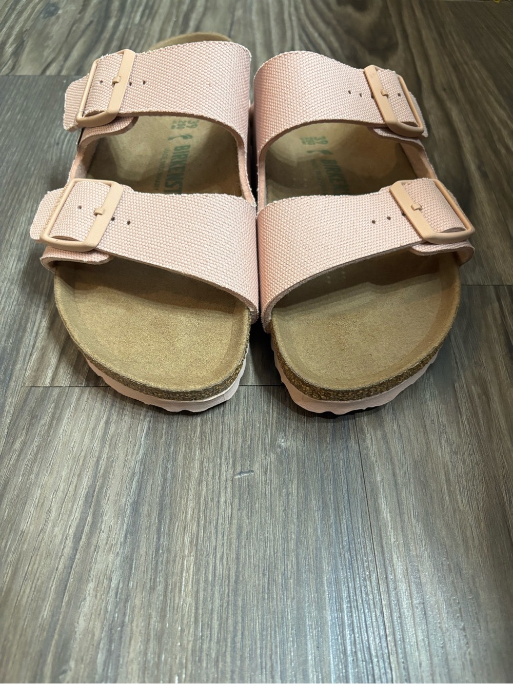 Birkenstock Arizona Vegan Textile Soft Pink